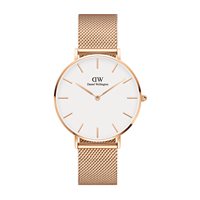 Watch Daniel Wellington Woman Petite Melrose in Steel DW00100305 - DW00100305